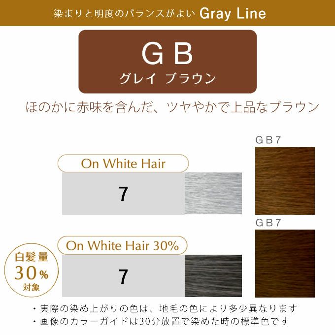 ホーユー プロステップ グレイカラー GB7 グレイブラウン 80g 医薬部外