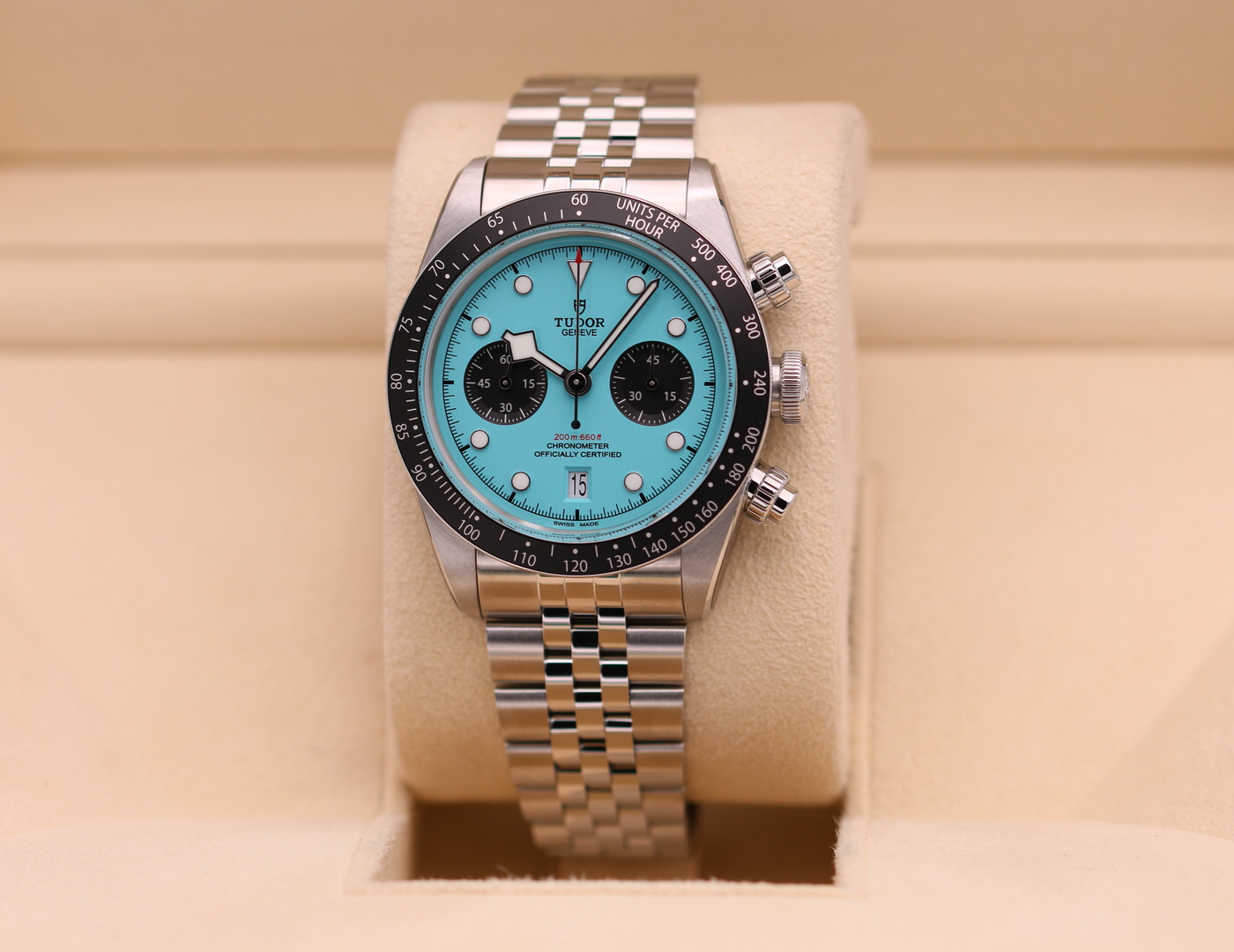 Tudor Black Bay Chronograph Tiffany Blue Dial 79360N – 2025 Unworn