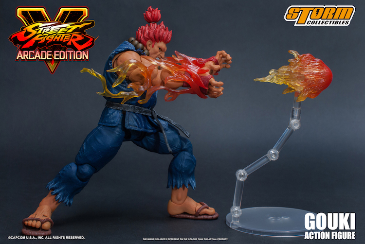STREET FIGHTER V – GOUKI Nostalgia Costume Action Figure | 株式