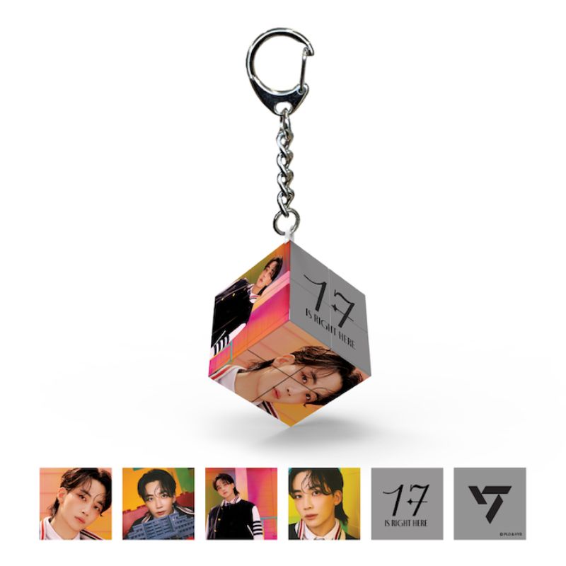 SEVENTEEN(セブンティーン) 公式グッズ ミニキューブキーリング