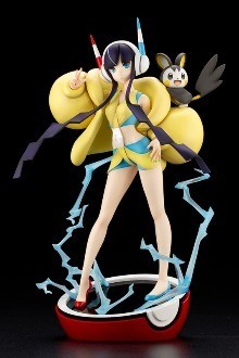シャイニングビューティ『ポケモン』カミツレ&エモンガがフィギュア化