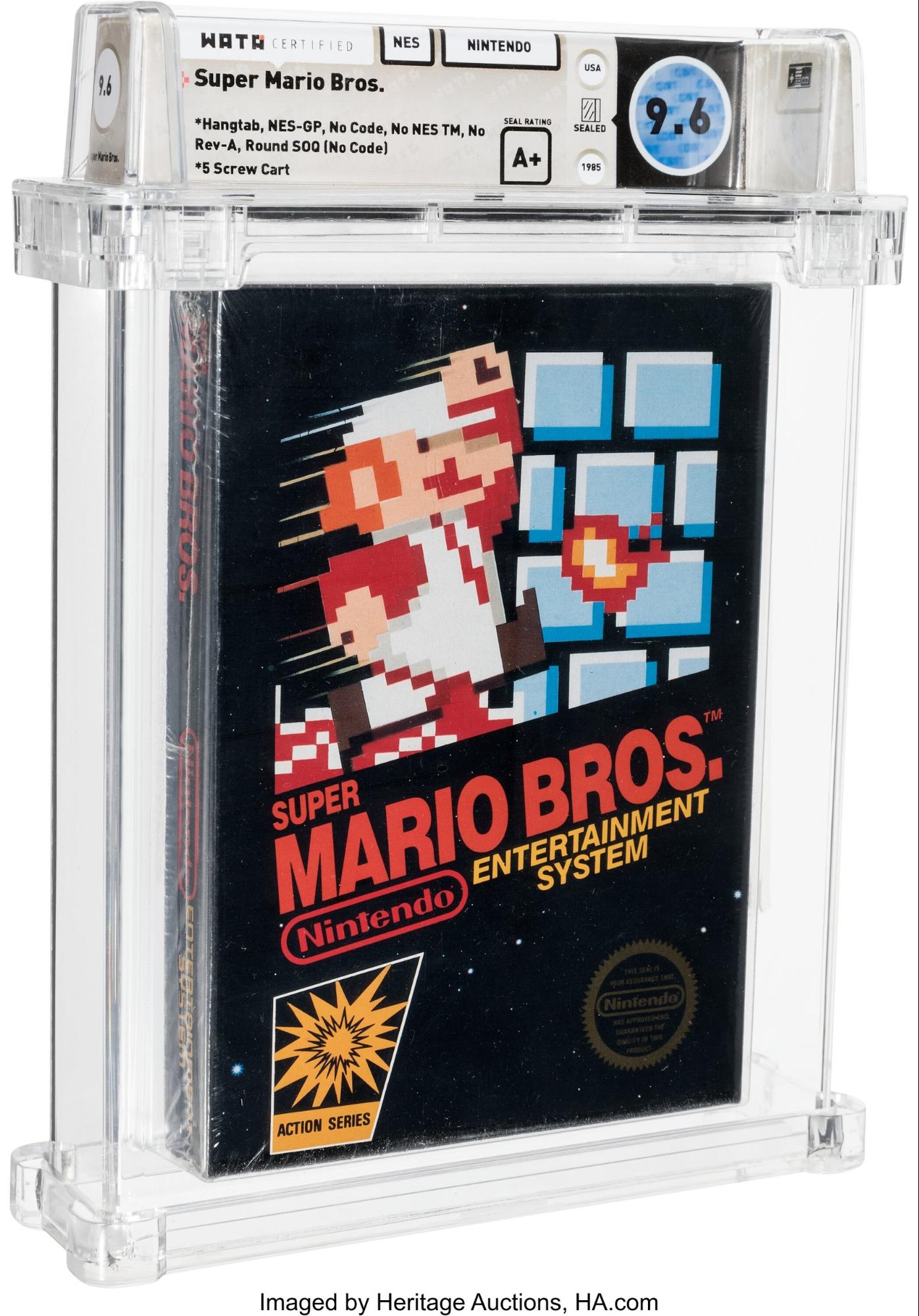 画像ページ[2/2] 海外ファミコン向け『スーパーマリオブラザーズ』の激
