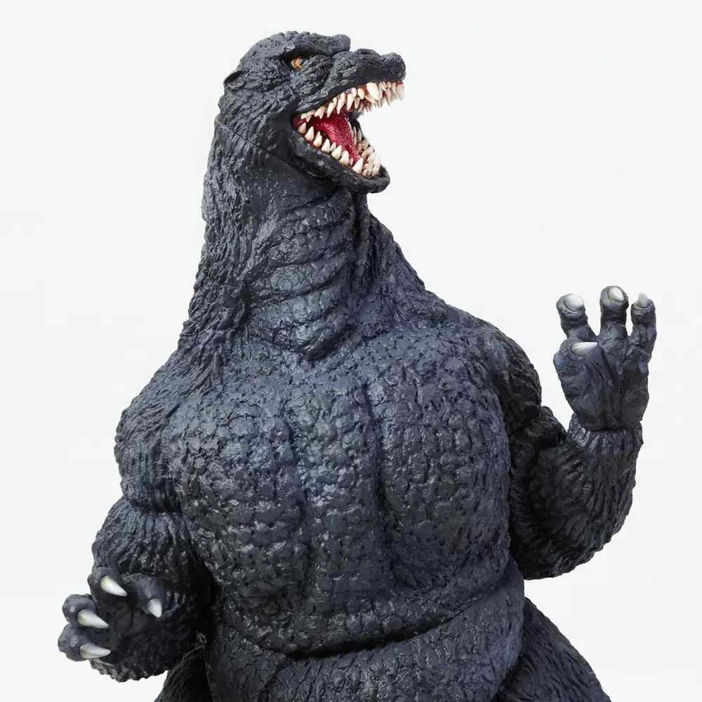 巨大なゴジラのソフビフィギュア「ゴジラ（1989）1／80ソフビキット