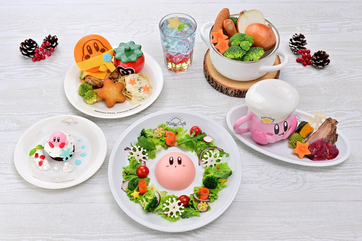カービィカフェ」冬のごちそうや雪あそびをイメージした新作メニュー登場