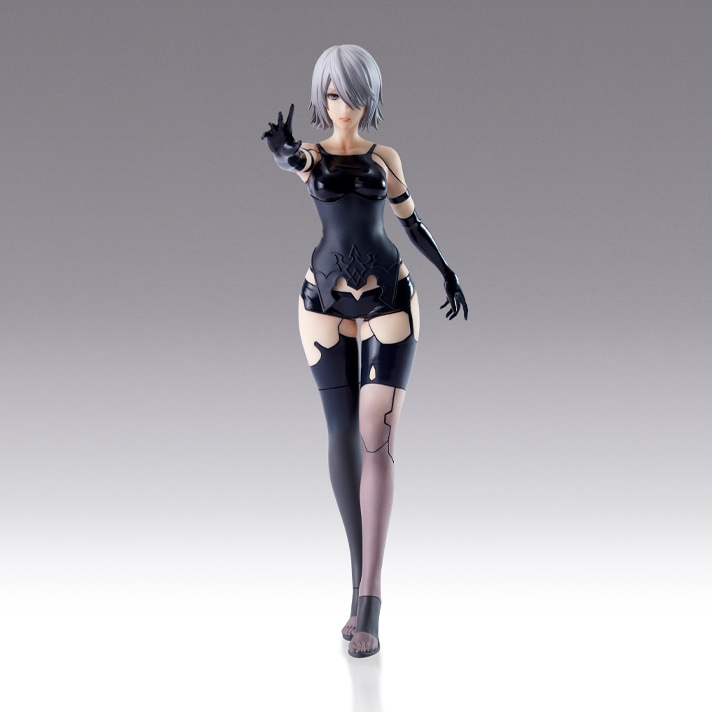ニーア オートマタ』約30㎝の「A2フィギュア」が当たるくじが本日発売