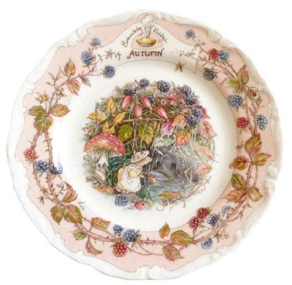 Nivag Collectables: Royal Doulton - Brambly Hedge: Autumn Wall Plate