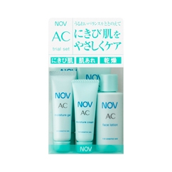 敏感肌大人ニキビケアACシリーズのトライアルセット｜NOV