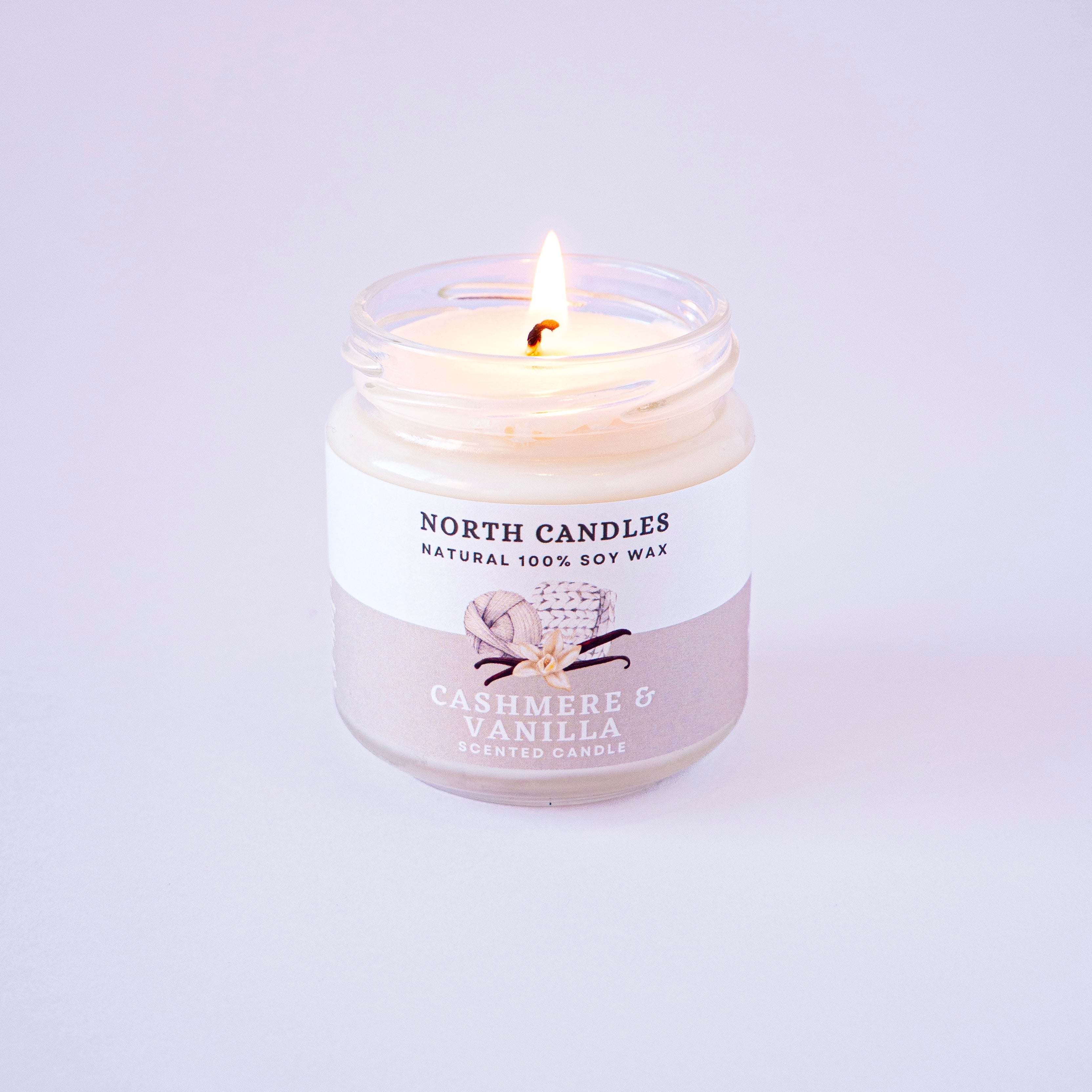 バニラ＆カシミア ビンキャンドル – North Candles