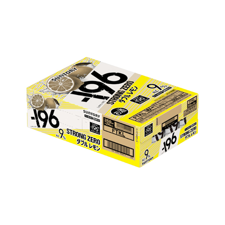 サントリー －196ストロングゼロ ダブルレモン 350ml ケース: 酒類