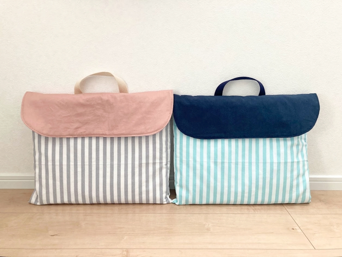 椅子の背もたれにかけて使える防災頭巾カバーの作り方 - 縫いナビ