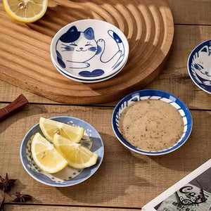 Neko-chan 4 Piece Nesting Cat Mamezara Plates – Object of Living