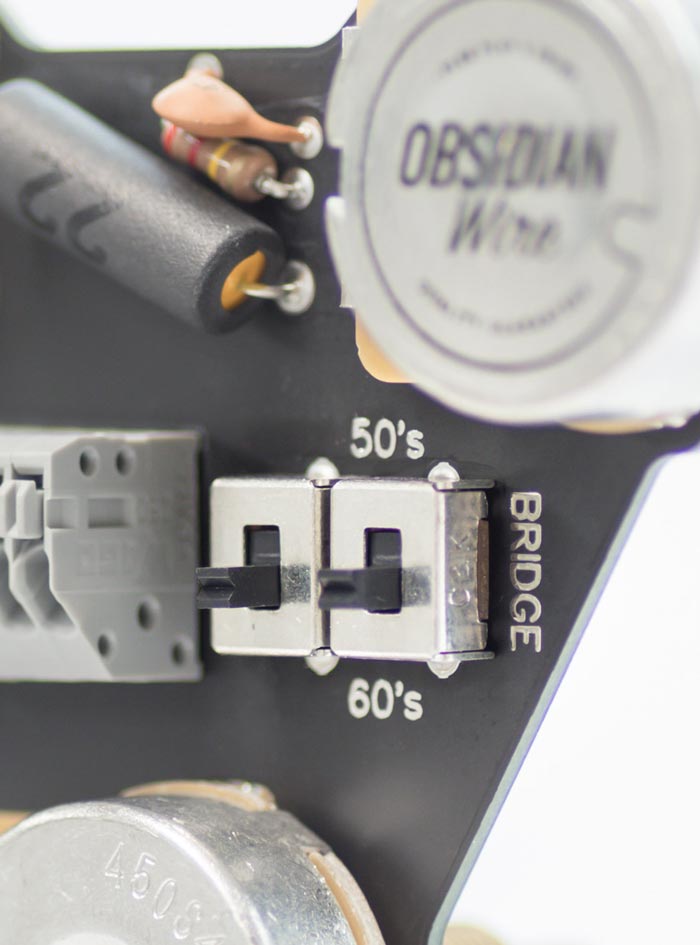 MKII Wiring Harness for Les Paul® (50s & 60s)| ObsidianWire