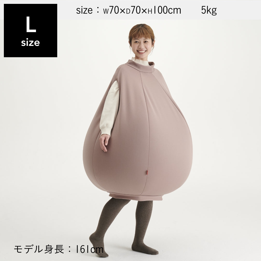 着るビーズクッション – hanalolo