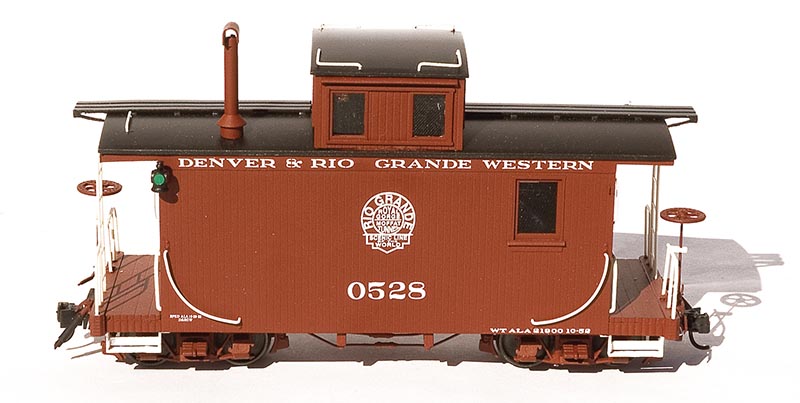 AMS On3/On30 D&RGW Short Caboose - On30 Annual