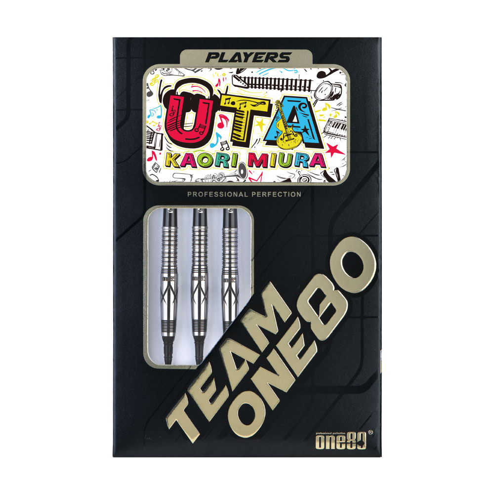 Uta（ウタ） 2BA 20g Black 三浦歌織選手モデル｜ダーツ用品メーカー