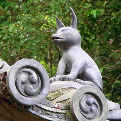 鬼瓦（動物）- まちなみのアクセント - お散歩 Photo Album