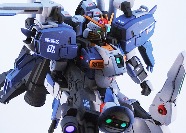 HGUC 1/144 Ex-Sガンダム 改修・全塗装 製作完成 圧倒的存在感