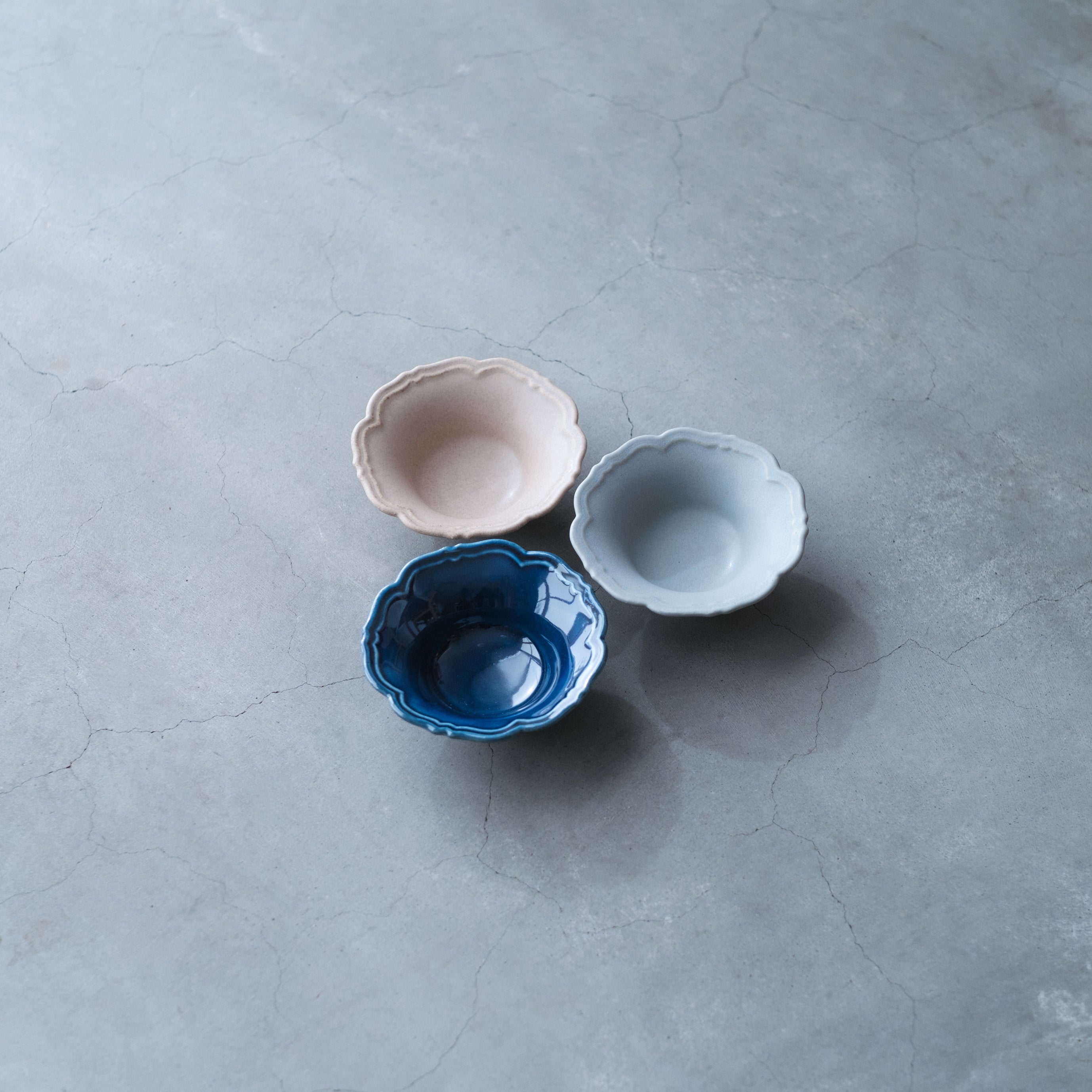 awabi ware｜輪花小鉢