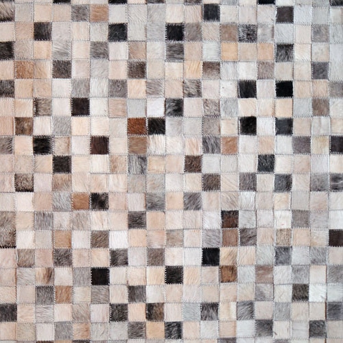 パッチワーク ハラコラグ(グレー) (サイズ170 × 240cm) | リグナ通常品