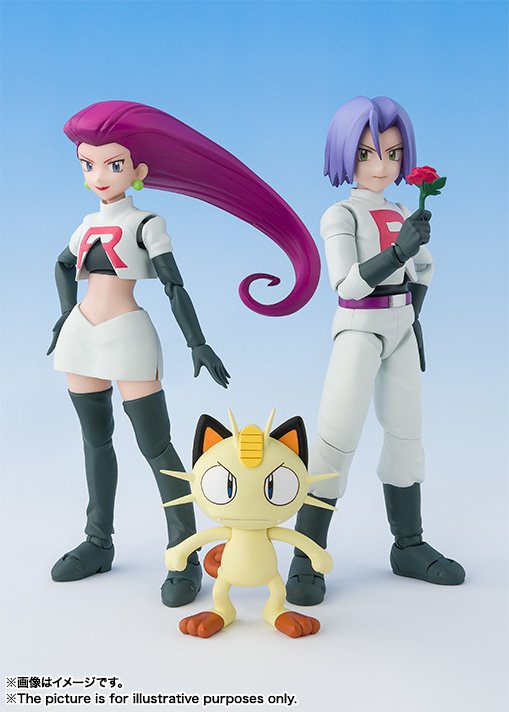 ポケモンなう！】「S.H.Figuarts ロケット団」も一般店頭にて7月発売