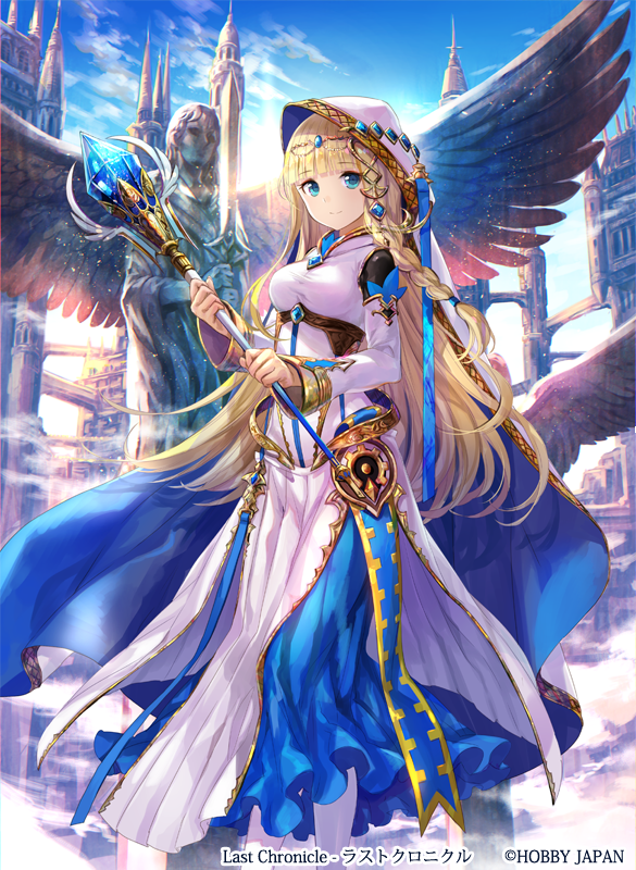 7月15日発売、ラストクロニクル 陽光編II にて【神兆聖姫 イルミナ