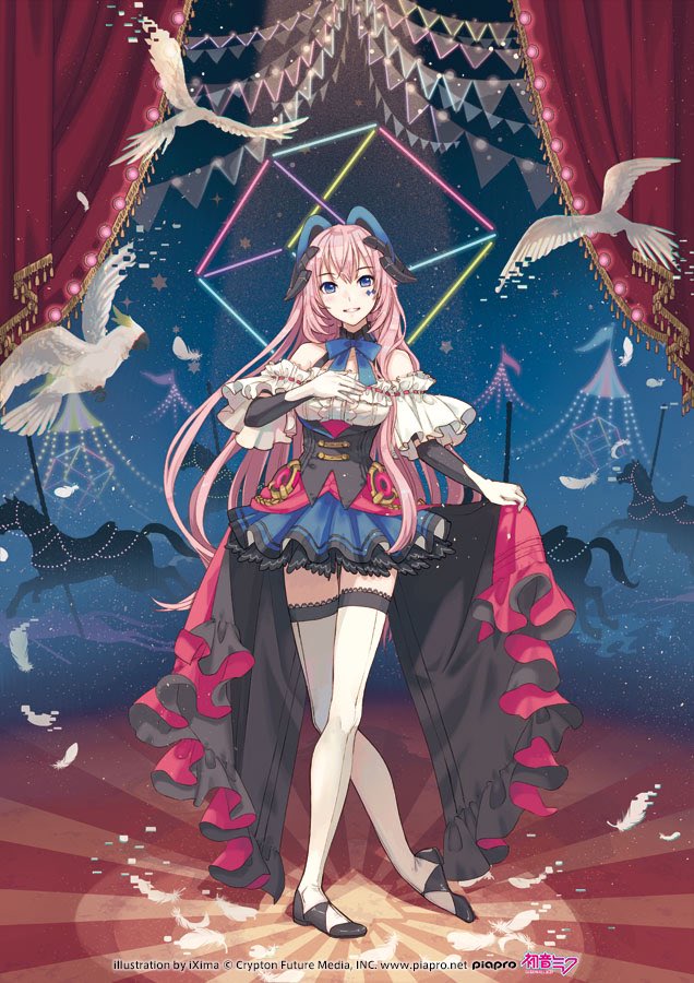 さて本日もビジュアル紹介いきまっしょい💪✨巡音ルカ10周年🎂🎉㊗️を