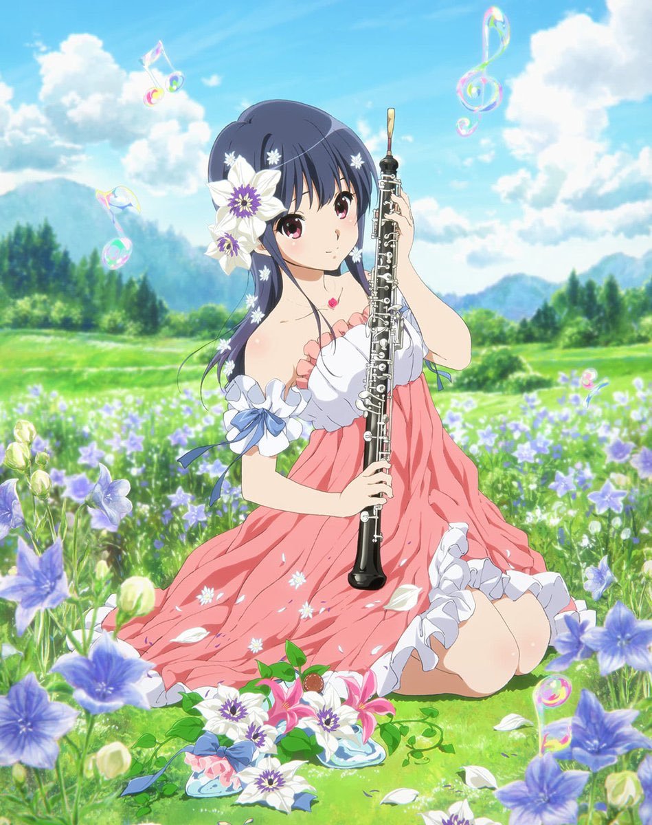 鎧塚みぞれの誕生日！ リードくわえている仕草かわいい (´ω｀*) #響け