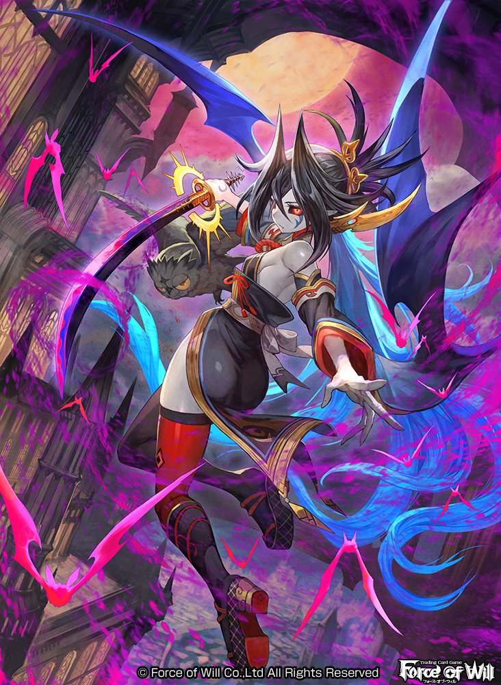 発売中のForce of Will「零夜クラスタスターターデッキ」にて【御影零