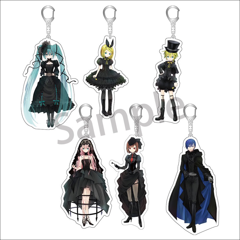 初音ミク ヴァンパイア・フェス】 現在完売中のアクリルキーホルダー