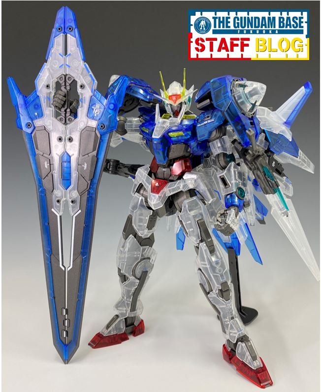 MG 1/100 ダブルオーザンライザー　箱裏汚れあり ガンプラ「MG ダブルオーザンライザー」や「MG スラッシュザク