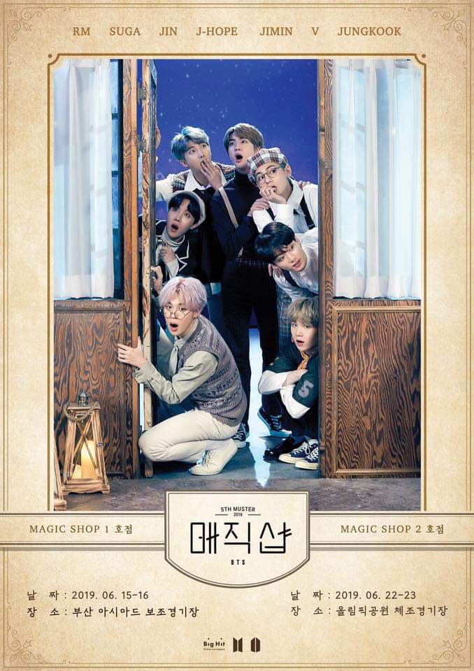 BTS ペンミ MAGIC SHOP 釜山公演 セットリスト 1. 2! 3! 2. HOME 3