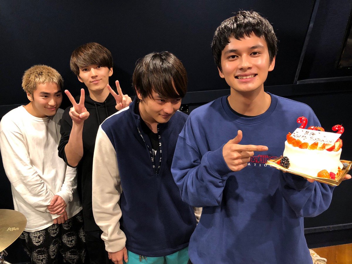 お誕生日ケーキ 】 #北村匠海 #矢部昌暉 #橘柊生 #泉大智 #俳優 #元