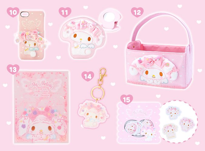45周年記念のマイメロちゃんはホワイトメロディ♡▷◁♡*｡ﾟ あなた色の