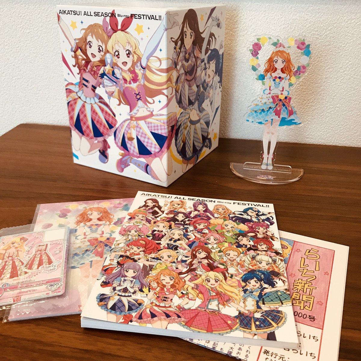 アイカツ ALL SEASON Blu-ray まつり ヨドバシ 布ポスター アイカツ