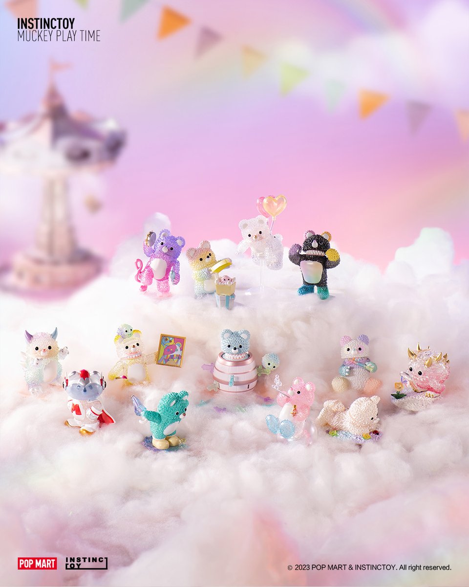 🆕❣️🆕INSTINCTOY Muckey Play Time シリーズ🆕🌟🆕 2023年はMuckey