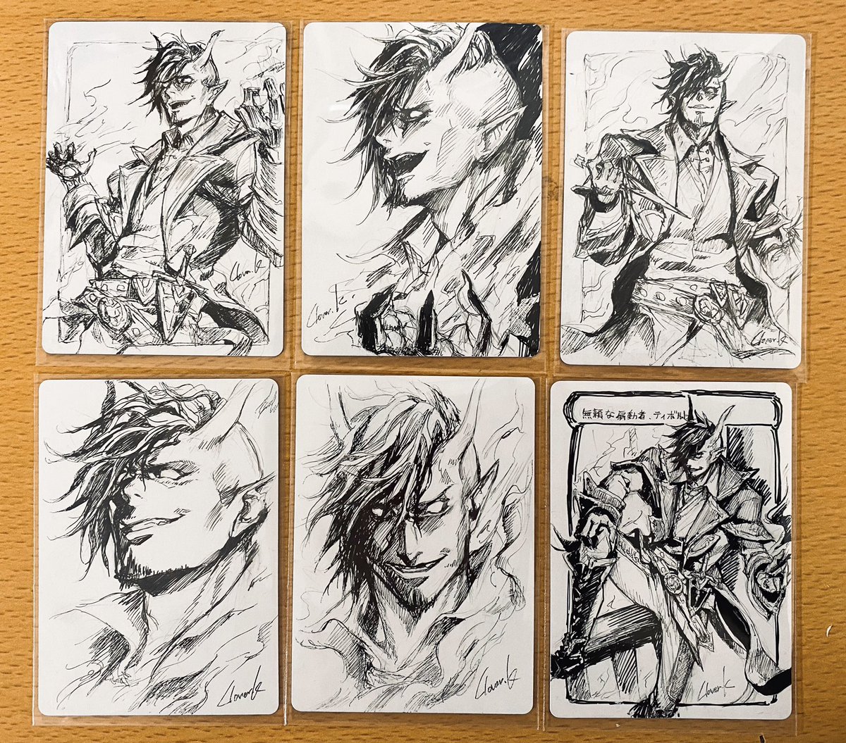 先日のサイン会で販売したアーティストプルーフ達です。 お迎え下さっ