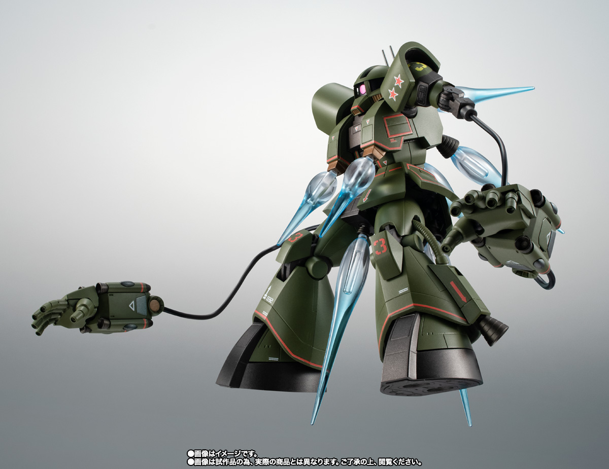 ROBOT魂 MS-06Z サイコミュシステムザク Amazon.com: ROBOT Spirits MS-06Z Cycom Test Zaku Ver. A.N.I.M.E.