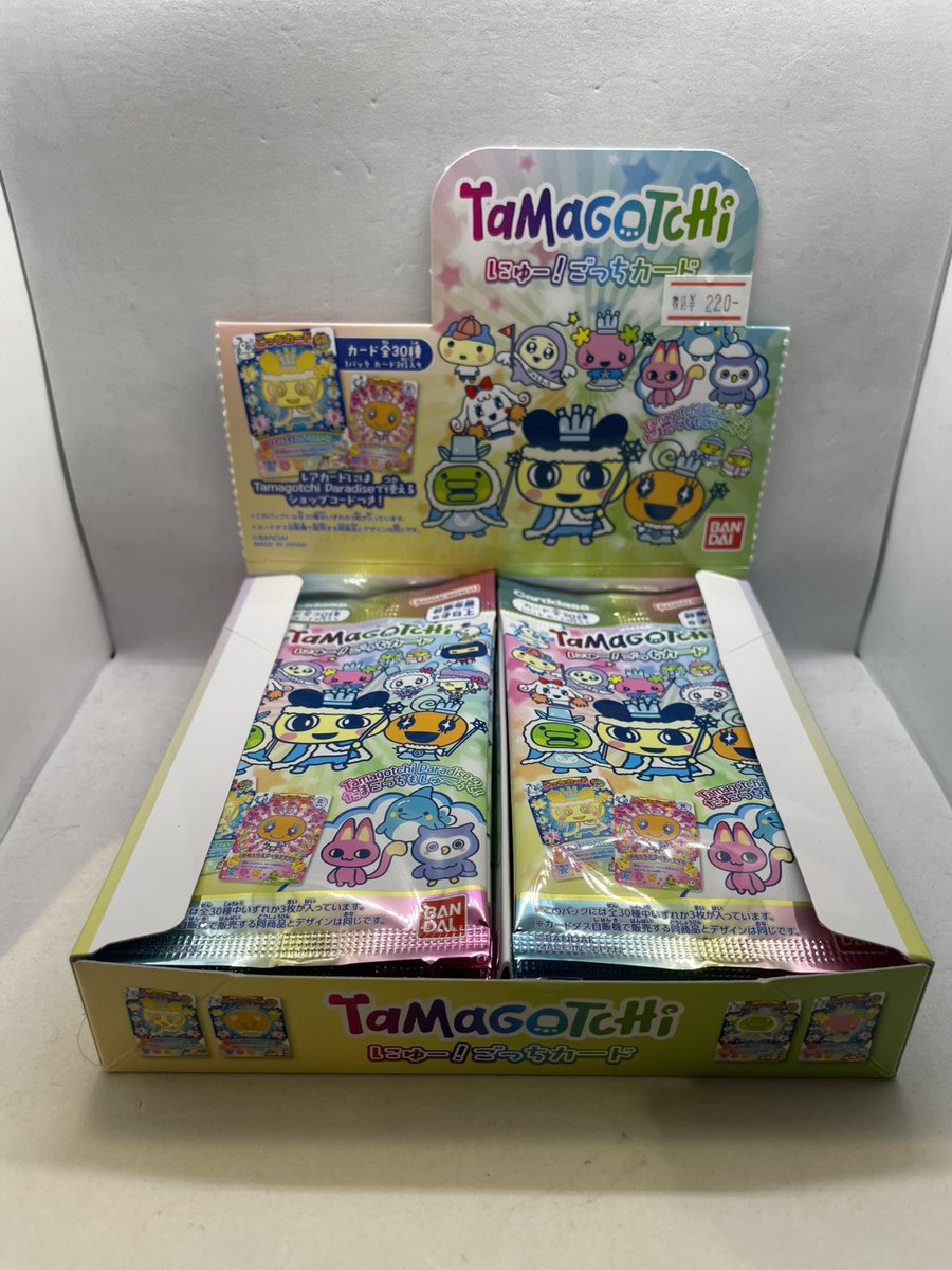 入荷情報】 『たまごっち』 にゅー！ ごっちカード （パック） 入荷し