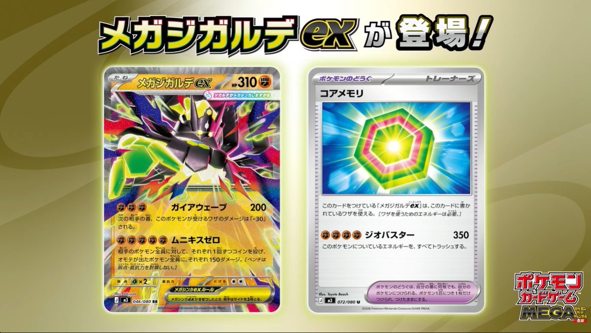 12/20【土】最新情報 ・メガジガルデex