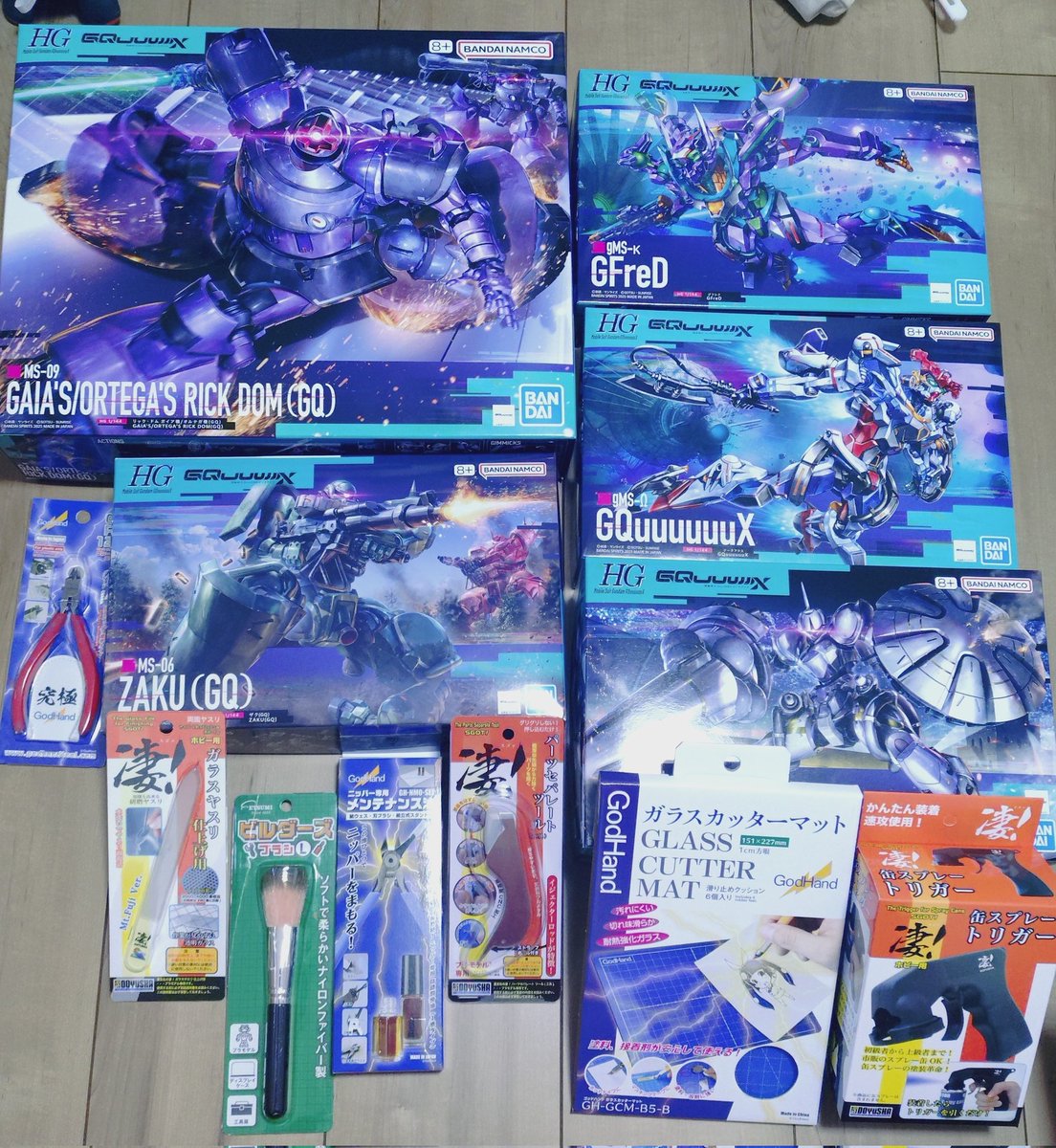 2026年ヨドバシのガンプラ福袋HGとMGは こんな感じらしいね🤔