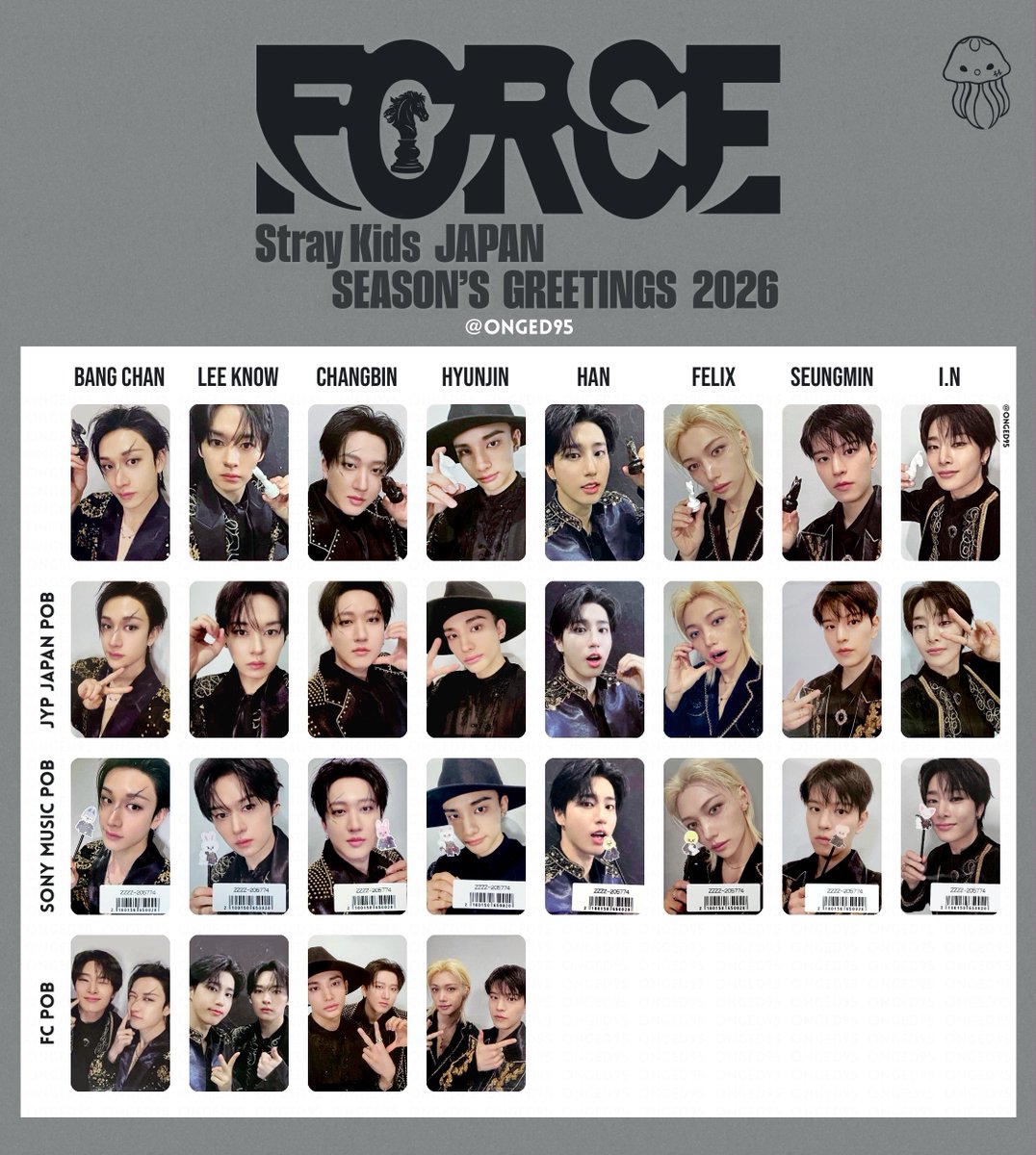 Straykids スキズ シーグリ2026 FORCE トレカ　リノ StrayKids リノ シーグリ FORCE トレカ フォトカード - メルカリ