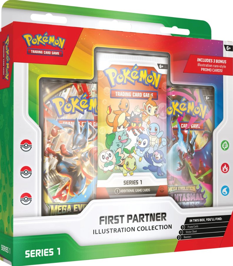 海外でポケモン30周年記念商品「First Partner Illustration