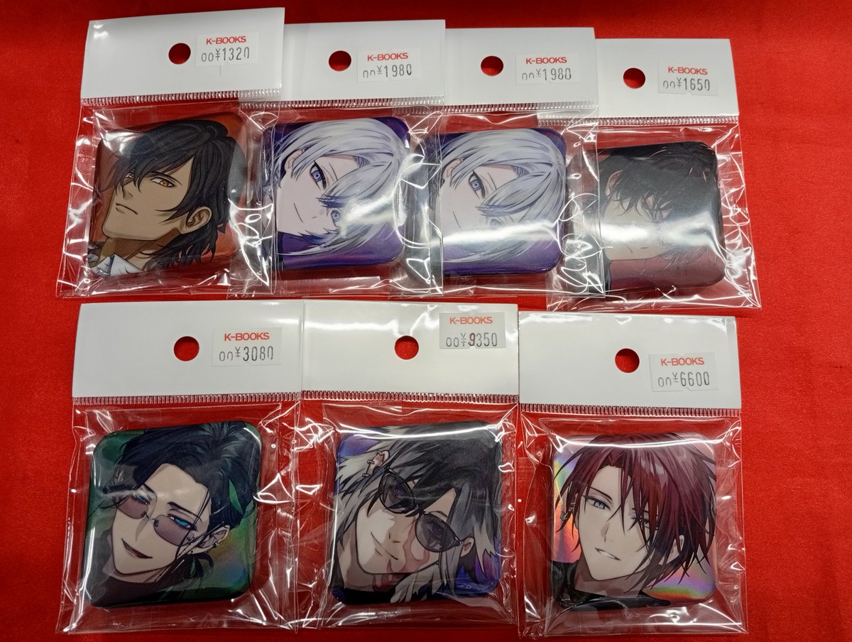 刀剣乱舞 大本丸博 後家兼光 スクエア缶バッジ ミニアクスタ 刀剣乱舞