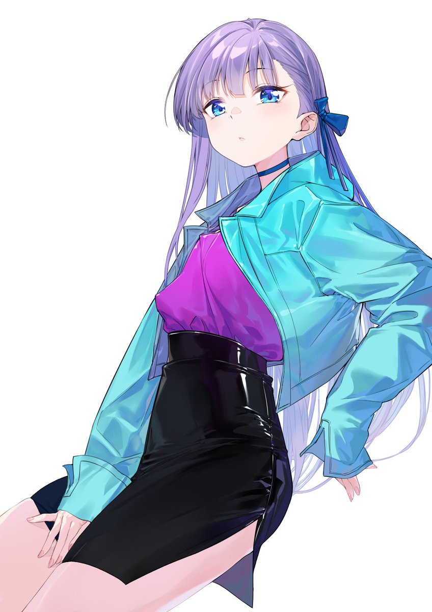 RT @MakiSan2018: 私服メルト #FGO #メルトリリス