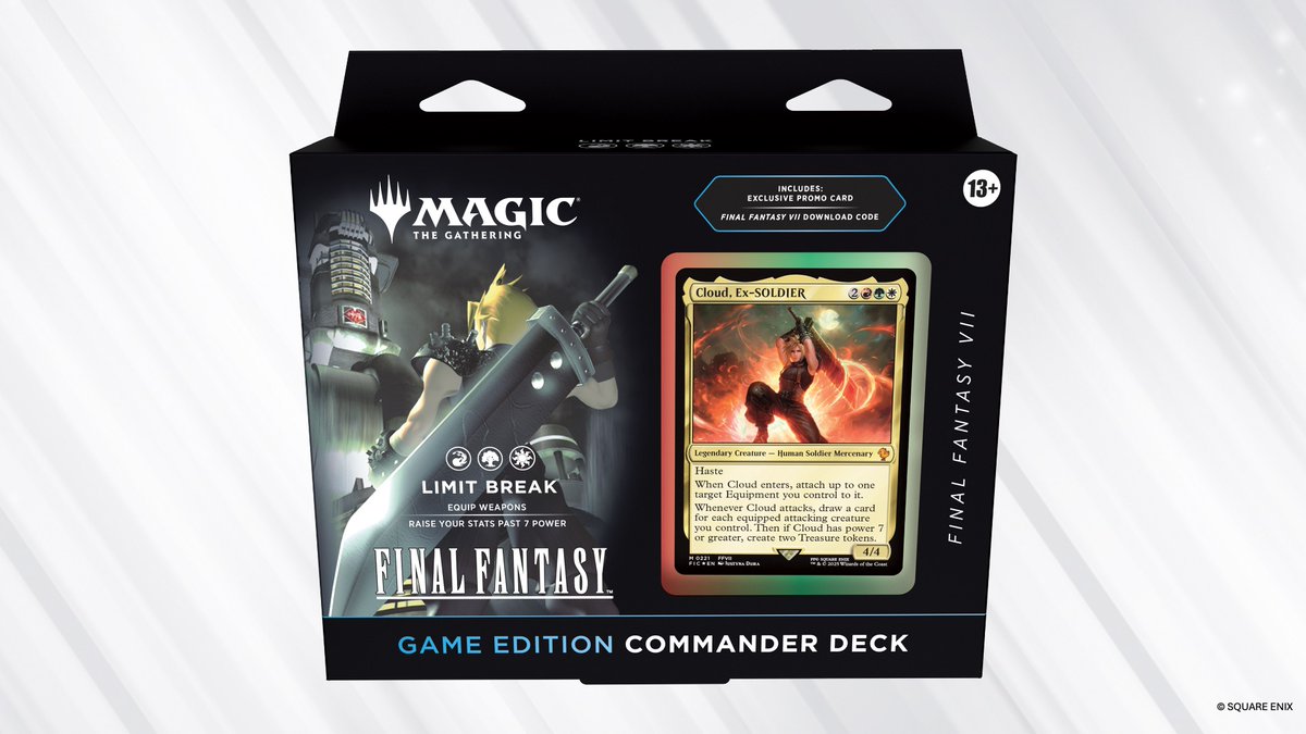 MTG x FINAL FANTASY・統率者デッキ】 ・ゲーム版『FINAL FANTASY VII