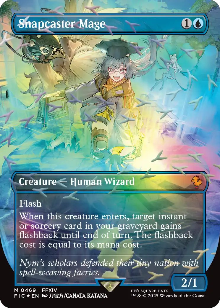MTG x FINAL FANTASY・チョコボ・バンドル】 《瞬唱の魔道士