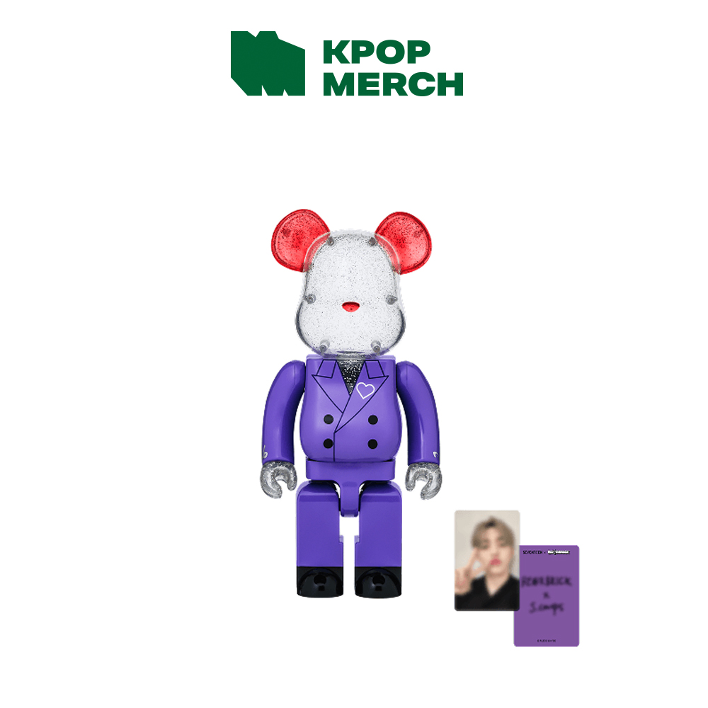 ベアブリック BE@RBRICK 【ジュン】SEVENTEENトレカ