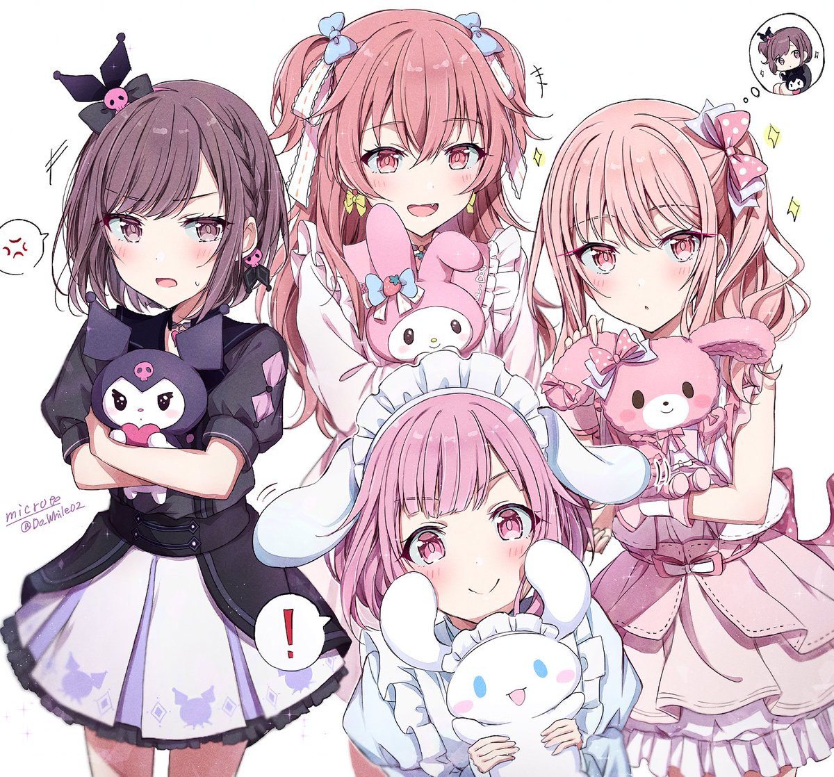 暁山瑞希 ,東雲絵名 「祈願絵よくばりセット」|micro☕️のイラスト