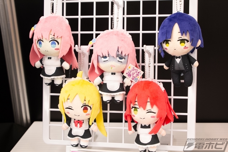 新作プライズが展示！ ぼっち・ざ・ろっく！ デフォルメぬいぐるみ