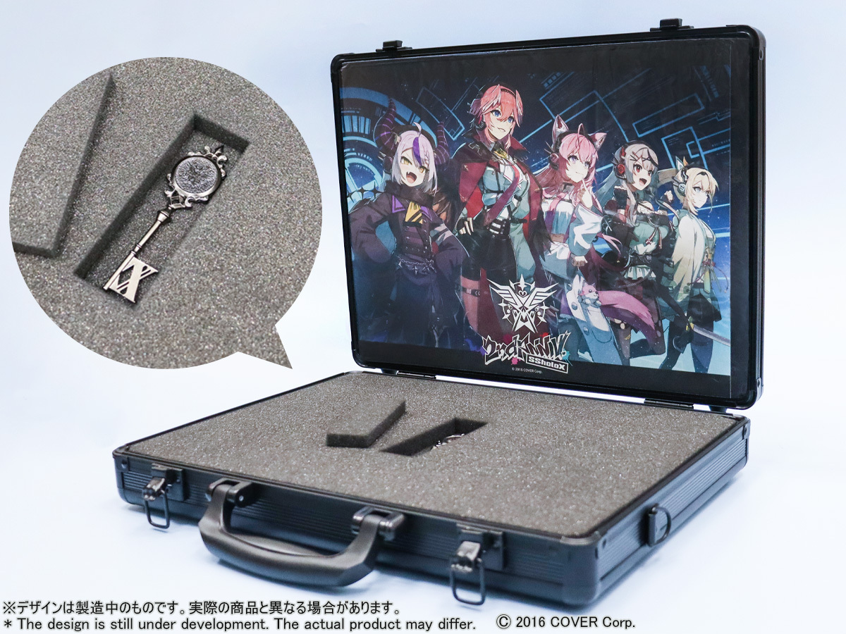 秘密結社holoX 活動2周年記念グッズ 予約受付中📢 ＼ アタッシュケース